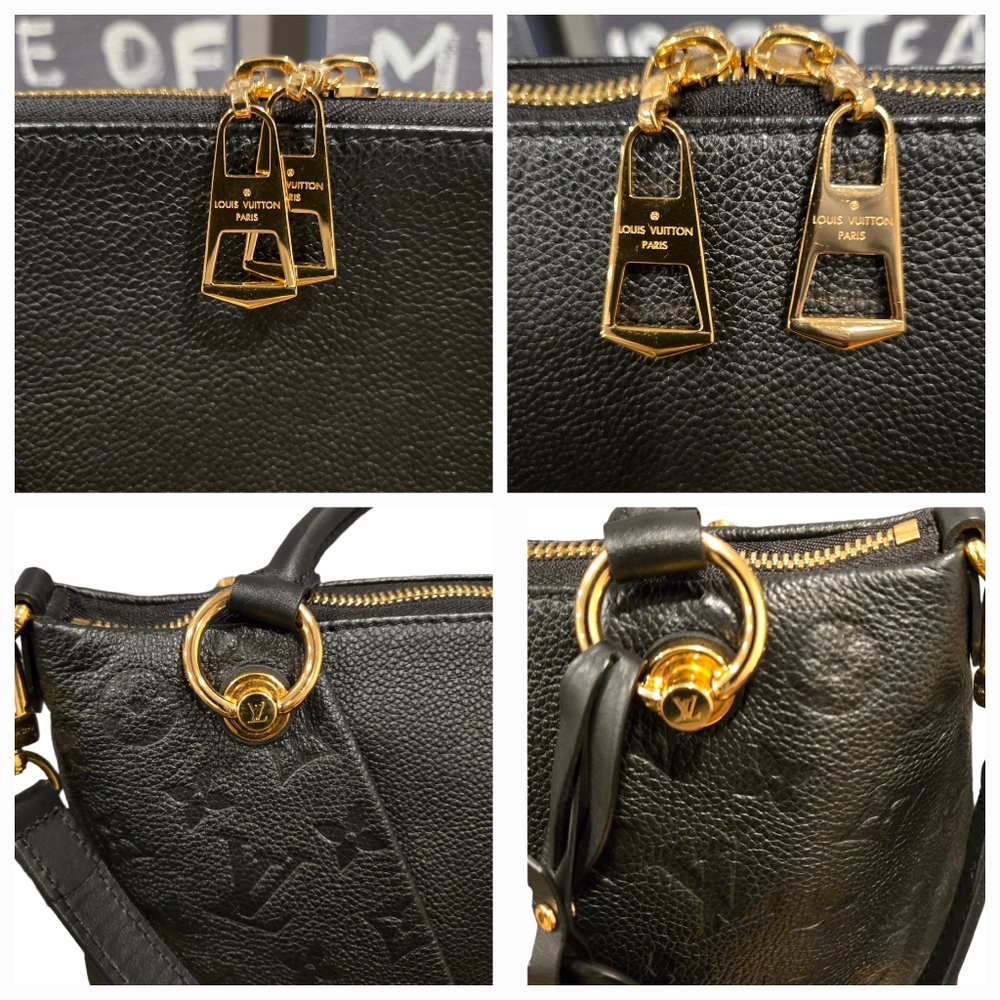 Louis Vuitton Monogram Empreinte V Tote MM Noir - Like New - Picture 8 of 17